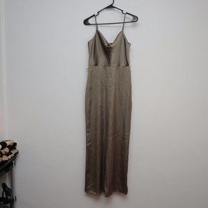 Express Green/Olive Romper Size Small